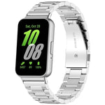 xDfind Three Beads Metal Watch Band, For Samsung Galaxy Watch Ultra 47mm, For Samsung Galaxy Watch 7 / FE / 6 / 5 / 4, For Samsung Galaxy Fit3