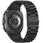 xDfind Three Beads Metal Watch Band, For Samsung Galaxy Watch Ultra 47mm, For Samsung Galaxy Watch 7 / FE / 6 / 5 / 4, For Samsung Galaxy Fit3