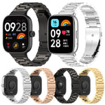 xDfind Three Beads Quick Release Metal Watch Band, For Xiaomi Band 10 Pro / 9 Pro / Redmi Watch 6, For Xiaomi Smart Band 10 / 9 / 8 NFC, For Xiaomi Redmi Watch 3 20mm