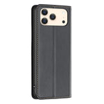 Magnetic Leather Phone Case, For iPhone 17 Pro Max