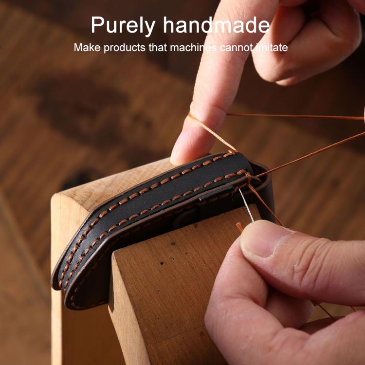 For Toyota Corolla 2-button B110 Crazy Horse Cowhide Car Key Protection Cover, For Toyota Corolla 2-button