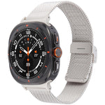 Milanese Integrated Buckle Metal Watch Band, For Samsung Galaxy Watch Ultra 47mm / Ultra 2025