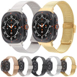 Milanese Integrated Buckle Metal Watch Band, For Samsung Galaxy Watch Ultra 47mm / Ultra 2025
