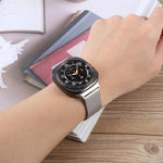 Milanese Integrated Buckle Metal Watch Band, For Samsung Galaxy Watch Ultra 47mm / Ultra 2025