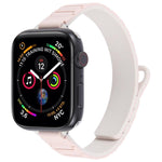 Slim I-shaped Magnetic Silicone Watch Band, For Apple Watch 46mm / 49mm / 45mm / 44mm, For Apple Watch 42mm / 41mm / 40mm / 38mm