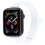 Slim I-shaped Magnetic Silicone Watch Band, For Apple Watch 46mm / 49mm / 45mm / 44mm, For Apple Watch 42mm / 41mm / 40mm / 38mm