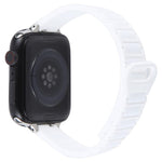 Slim I-shaped Magnetic Silicone Watch Band, For Apple Watch 46mm / 49mm / 45mm / 44mm, For Apple Watch 42mm / 41mm / 40mm / 38mm