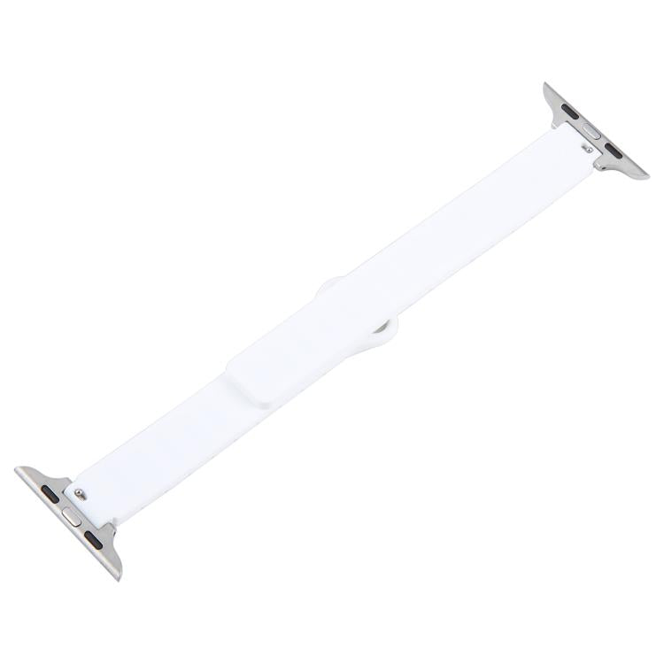 Slim I-shaped Magnetic Silicone Watch Band, For Apple Watch 46mm / 49mm / 45mm / 44mm, For Apple Watch 42mm / 41mm / 40mm / 38mm