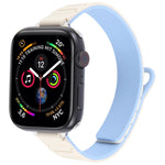 Slim I-shaped Magnetic Silicone Watch Band, For Apple Watch 46mm / 49mm / 45mm / 44mm, For Apple Watch 42mm / 41mm / 40mm / 38mm