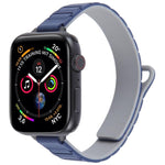 Slim I-shaped Magnetic Silicone Watch Band, For Apple Watch 46mm / 49mm / 45mm / 44mm, For Apple Watch 42mm / 41mm / 40mm / 38mm