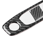 For Tesla Model 3 2019-2022 / Y 2019-2024 2pcs/Set Carbon Fiber Car Reading Light Panel Decorative Sticker, For Tesla Model 3 2019-2022 / Y 2019-2024 Car Reading Light Panel