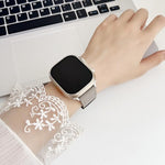 xDfind Schwarzes Haifisch-Armband aus feinem Leder, passend für Apple Watch 42 / 44 / 45 / 46 / 49 mm, Apple Watch 38 / 40 / 41 / S10 42 mm