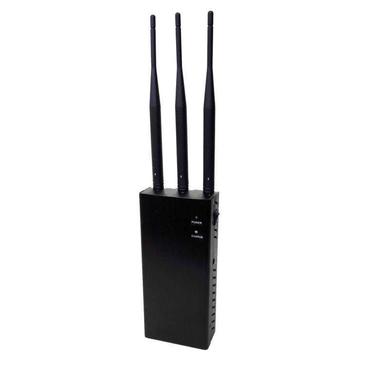 121A-3 100m 315MHz / 433MHz / 868MHz Handheld Signal Jammer, 121A-3