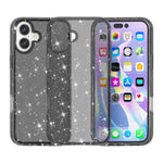 غطاء هاتف مقاوم للصدمات بنمط مسحوق لامع Terminator، لهواتف iPhone 17 Pro Max، iPhone 17 Pro، iPhone 17، iPhone Air