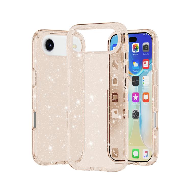 غطاء هاتف مقاوم للصدمات بنمط مسحوق لامع Terminator، لهواتف iPhone 17 Pro Max، iPhone 17 Pro، iPhone 17، iPhone Air