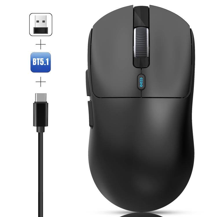 HXSJ T68 3 Modes Wired 2.4G BT5.1 Wireless Lightweight Gaming Mouse, T68