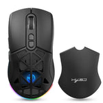 HXSJ T26 Dual Modes 2.4G BT5.1 Rechargeable Wireless Mouse, T26