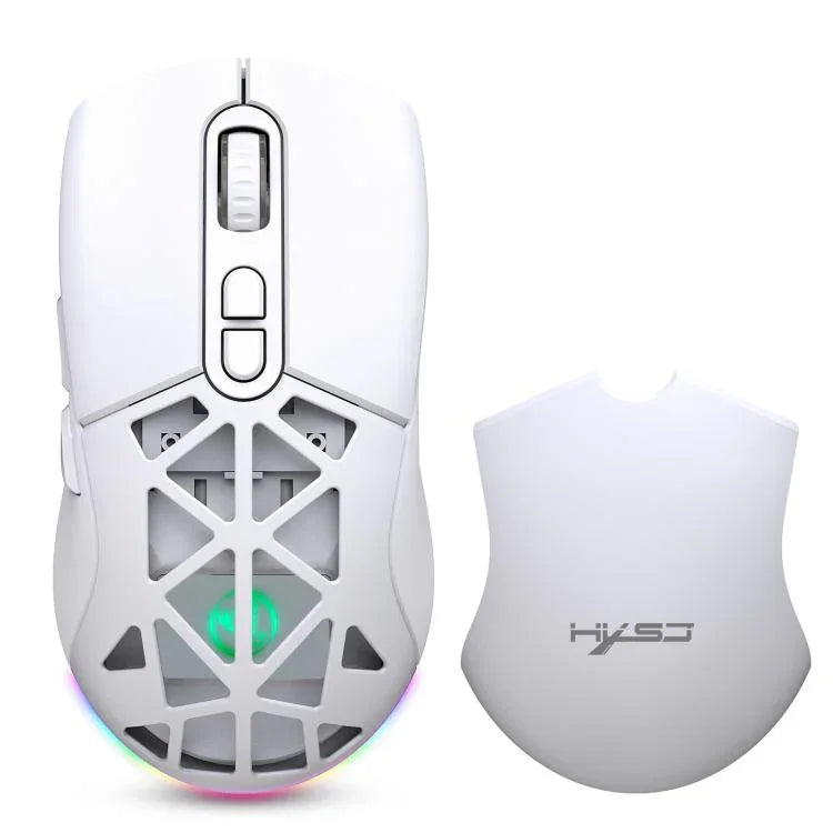 HXSJ T26 Dual Modes 2.4G BT5.1 Rechargeable Wireless Mouse, T26