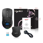 HXSJ T26 Dual Modes 2.4G BT5.1 Rechargeable Wireless Mouse, T26