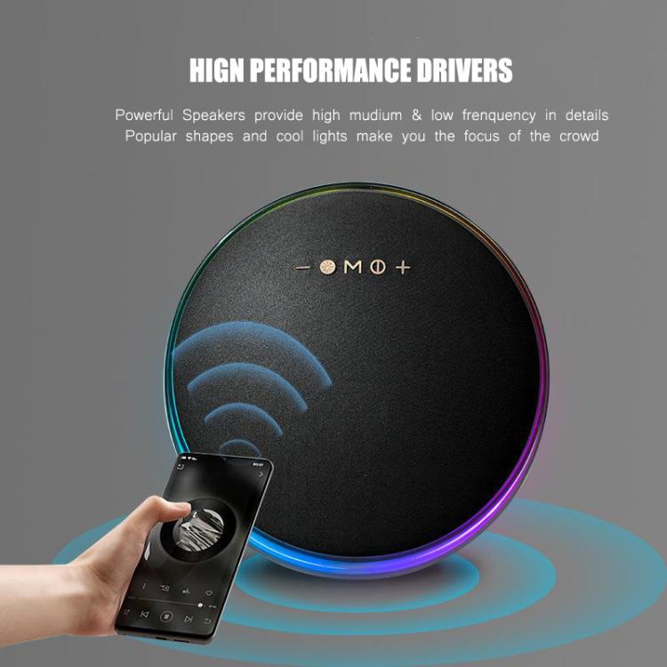 LP19 HI-FI Sound RGB Light BT Speaker Home System Theatre Music Player