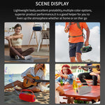 PRO13 20W Portable Outdoor IPX5 Stereo Soundbar Subwoofer RGB Wireless Speakers