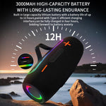 PRO9 20W Outdoor IPX6 Portable RGB Wireless Speakers Stereo Soundbar Subwoofer