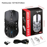 HXSJ T400 Tri-mode Rechargeable Wireless Mouse