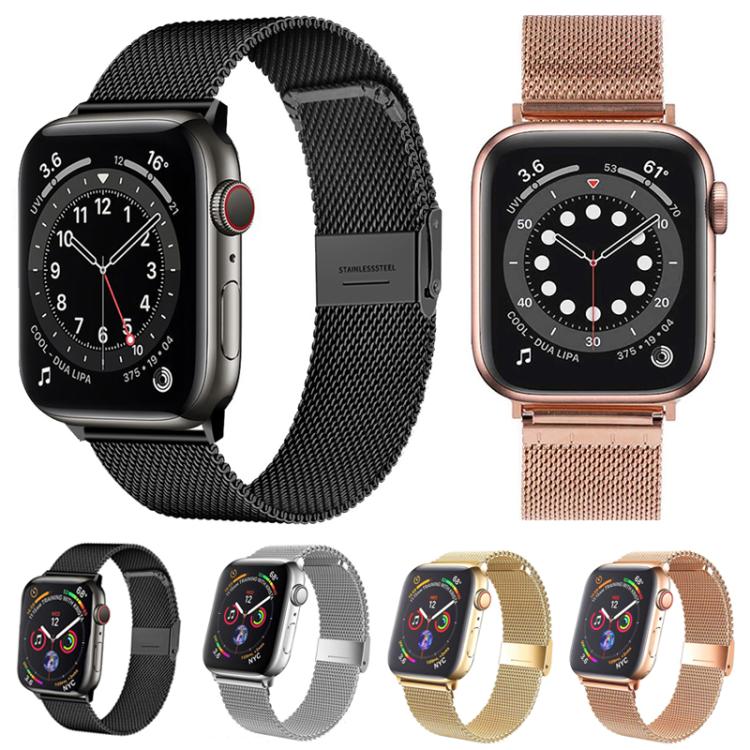 xDfind Milanese Buckle Metal Watch Band, For Apple Watch 42 / 44 / 45 / 46 / 49mm, For Apple Watch 38 / 40 / 41 / S10 42mm