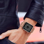 xDfind Milanese Buckle Metal Watch Band, For Apple Watch 42 / 44 / 45 / 46 / 49mm, For Apple Watch 38 / 40 / 41 / S10 42mm