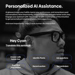 Zeblaze Eyewear AI Shooting Glasses Open-ear Audio AI Assistance