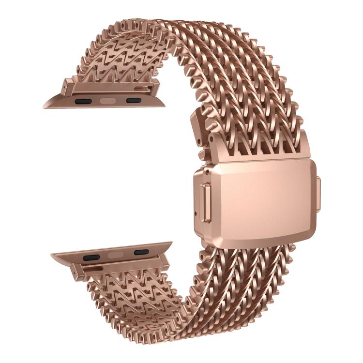 Mesh Magnetic Stainless Steel Watch Band, For Apple Watch 46mm / 49mm / 45mm / 44mm, For Apple Watch 42mm / 41mm / 40mm / 38mm