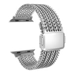 Mesh Magnetic Stainless Steel Watch Band, For Apple Watch 46mm / 49mm / 45mm / 44mm, For Apple Watch 42mm / 41mm / 40mm / 38mm