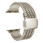 Mesh Magnetic Stainless Steel Watch Band, For Apple Watch 46mm / 49mm / 45mm / 44mm, For Apple Watch 42mm / 41mm / 40mm / 38mm