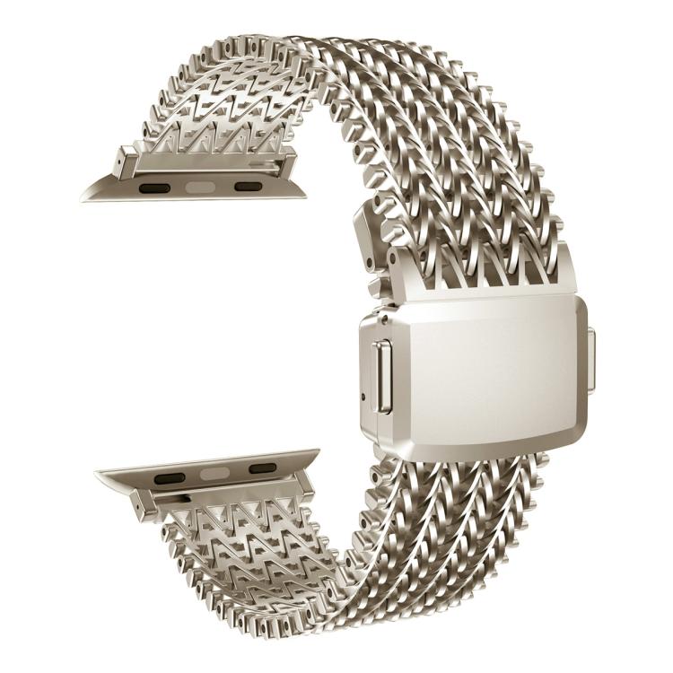 Mesh Magnetic Stainless Steel Watch Band, For Apple Watch 46mm / 49mm / 45mm / 44mm, For Apple Watch 42mm / 41mm / 40mm / 38mm