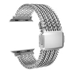 Mesh Magnetic Stainless Steel Watch Band, For Apple Watch 46mm / 49mm / 45mm / 44mm, For Apple Watch 42mm / 41mm / 40mm / 38mm