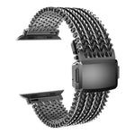Mesh Magnetic Stainless Steel Watch Band, For Apple Watch 46mm / 49mm / 45mm / 44mm, For Apple Watch 42mm / 41mm / 40mm / 38mm