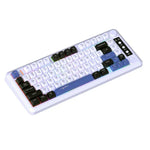 HXSJ L400 Three-mode Wireless RGB Light Thin Film 81 Keys Keyboard