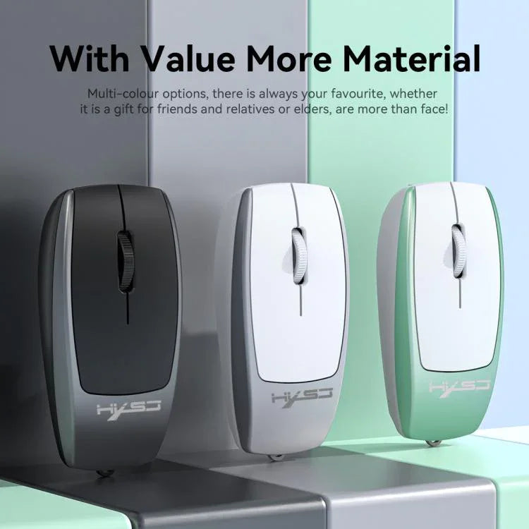 HXSJ M109 Mini Wireless Mouse, 3D Right, TF Card Reader, 4D Mute Buttons