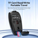 HXSJ M109 Mini Wireless Mouse, 3D Right, TF Card Reader, 4D Mute Buttons