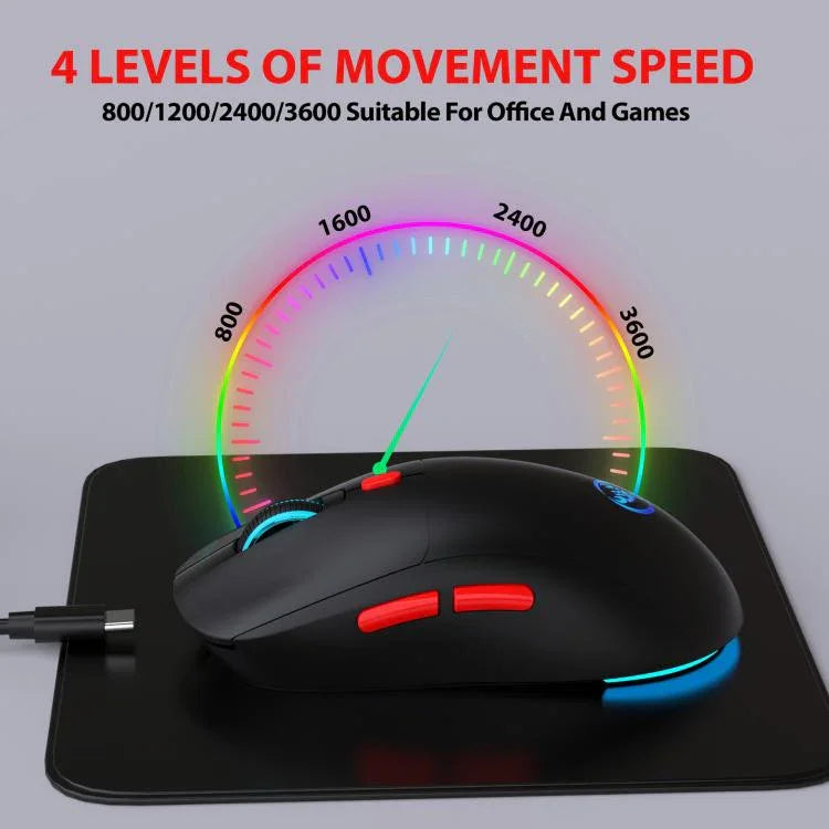 HXSJ T20 2.4GHz Rechargeable Wireless Mouse