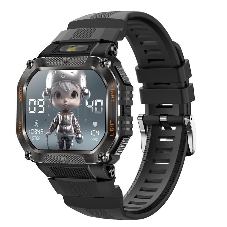 HT34 1.75 inch IPS Screen 3ATM Outdoor Sports BT Smart Watch