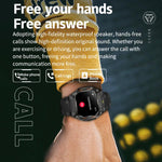 HT34 1.75 inch IPS Screen 3ATM Outdoor Sports BT Smart Watch