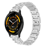 xDfind Diamond Jewelry Steel Watch Band, 20mm For COROS APEX 2 42mm / PACE 2, 20mm For Ticwatch GTH / E3 / E / 2, 22mm For Ticwatch Pro X / Pro3 / Pro / GTX / E2, 20mm For Xiaomi Haylou RS4 Plus LS11, 22mm For Xiaomi Watch S3/2 Pro/S2/S1               ...