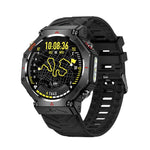 KC91 1.39 inch IPS Screen 3ATM Outdoor GPS Smart Watch with Flashlight