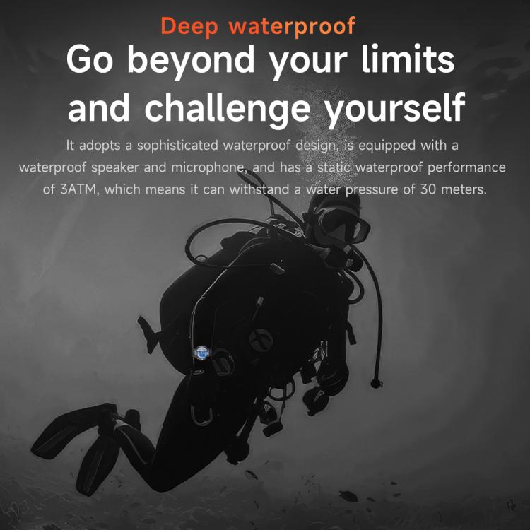 KC91 1.39 inch IPS Screen 3ATM Outdoor GPS Smart Watch with Flashlight