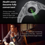 KT85 1.43 inch Screen 5ATM Outdoor Sports Smart Watch with Strong Flashlight