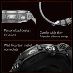 KT85 1.43 inch Screen 5ATM Outdoor Sports Smart Watch with Strong Flashlight