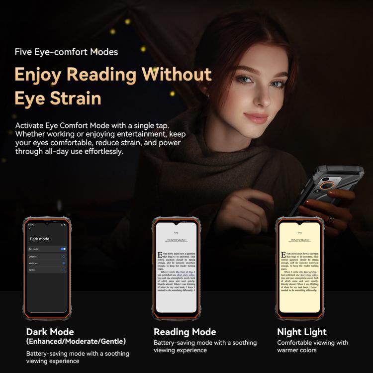 Blackview Oscal Marine 1, 6.56 inch Android 15 Unisoc UMS9230E T615 Octa Core, Network: 4G, OTG, NFC, 4GB+128GB