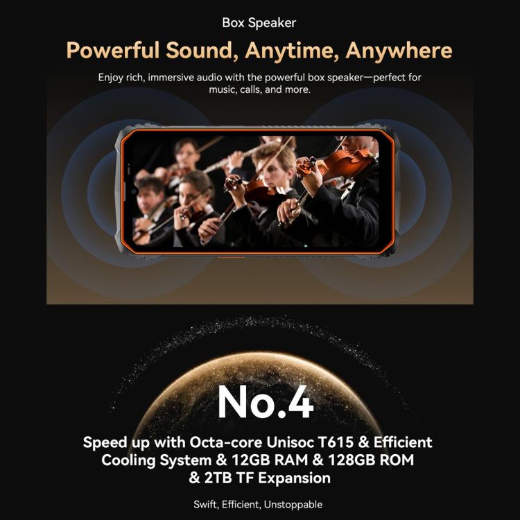 Blackview Oscal Marine 1, 6.56 inch Android 15 Unisoc UMS9230E T615 Octa Core, Network: 4G, OTG, NFC, 4GB+128GB