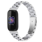xDfind Three Beads Quick Release Metal Watch Band, 12mm